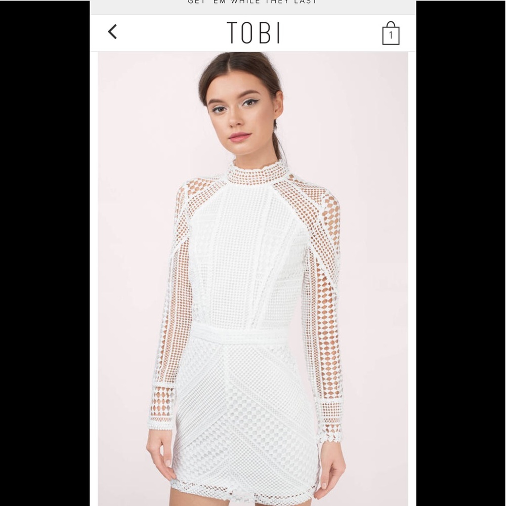 White Tobi dress